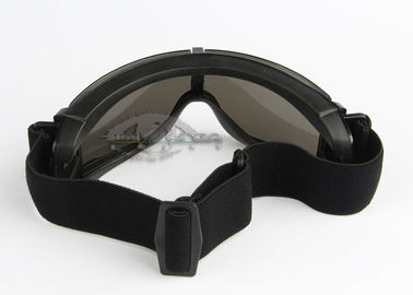 Μαύρη προστασία χρώματος UV400 Airsoft X800 γυαλιών ασφάλειας συνταγών PPE προμηθευτής