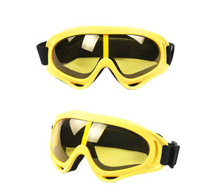 Αντι UV Windproof προστατευτικά δίοπτρα μοτοσικλετών γυαλιών μοτοσικλετών λογότυπων συνήθειας προμηθευτής